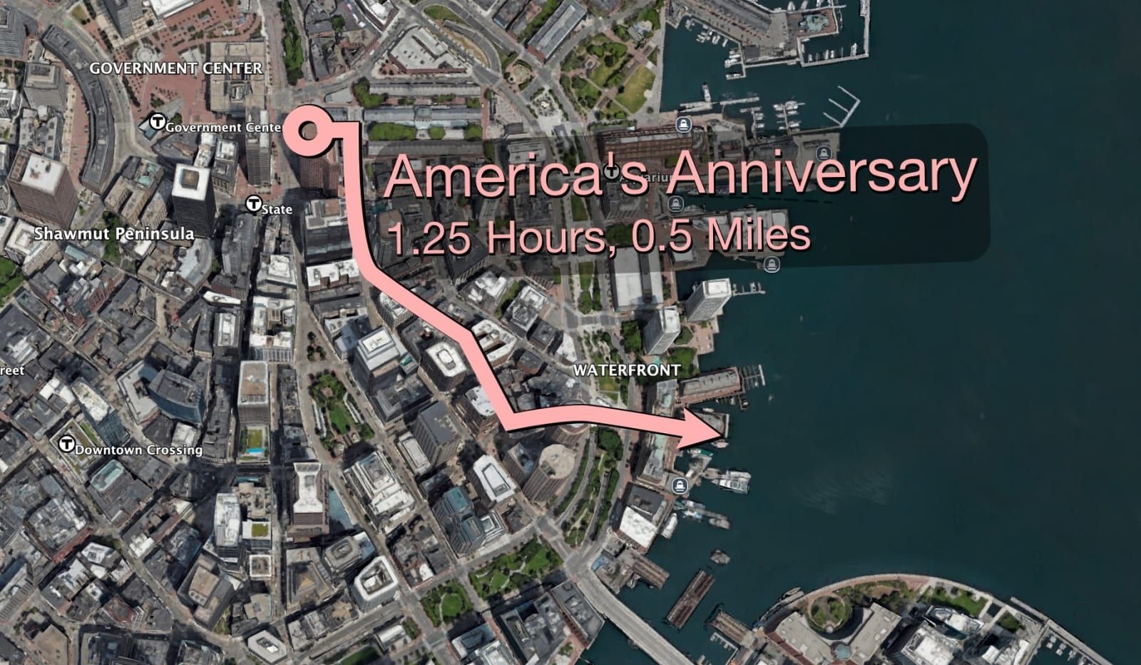 Boston Freedom Trail 250th anniversary tour schedule