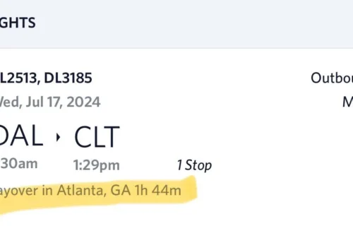 Is a 45 minute Layover Enough at Atlanta Airport