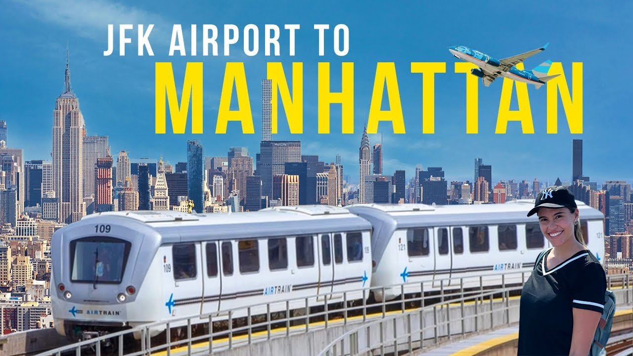 JFK to Manhattan cheapest way, JFK airport transportation, AirTrain JFK, JFK subway to Manhattan, New York airport travel, budget travel NYC, JFK public transport, NYC subway from JFK