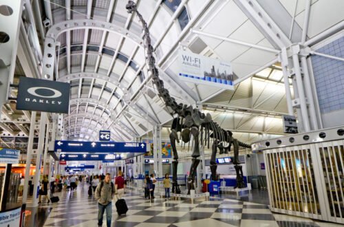 Minimum Connection Time at Chicago O’Hare: Domestic to International