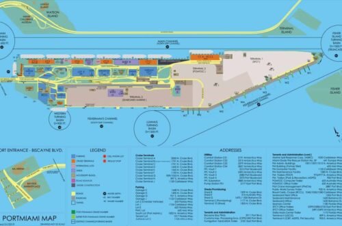 New 2026 Miami cruise terminal maps and directions