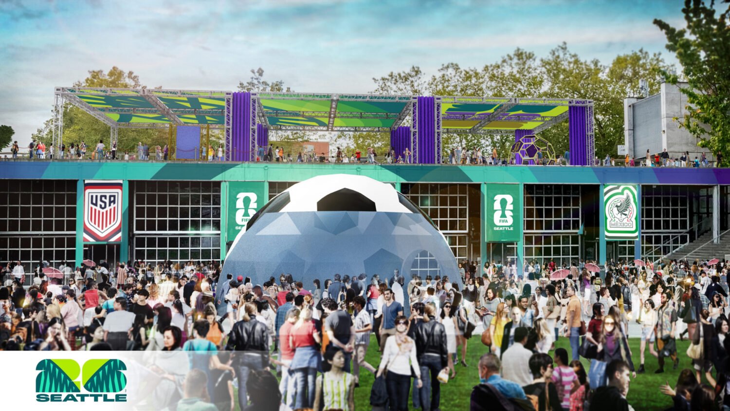 Seattle fan festival locations for World Cup 2026