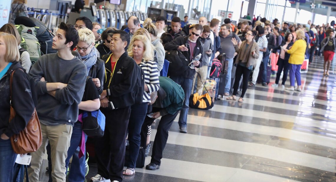 Why Airport Security Lines Move Slowly