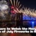best places to see fireworks on July 4th in NYC